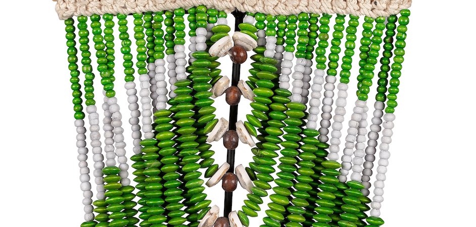 Африканское Ожерелье на подставке NECKLACE GREEN Африканское Ожерелье на подставке NECKLACE GREEN - Loft-Concept в Омске