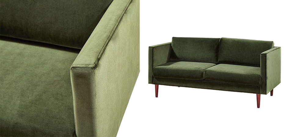 Диван Simple Forms Sofa Green Диван Simple Forms Sofa Green - Loft-Concept в Омске