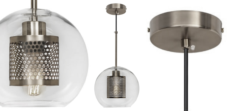 Perforated Vessel Pendant Lamp Nickel Ball Perforated Vessel Pendant Lamp Nickel Ball - Loft-Concept в Омске