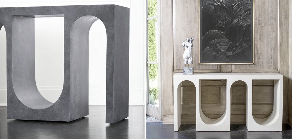 Консоль ROXBURY CONSOLE White Консоль ROXBURY CONSOLE White - Loft-Concept в Омске