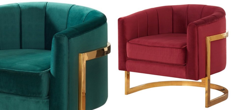 Кресло Accent Velvet chair Кресло Accent Velvet chair - Loft-Concept в Омске