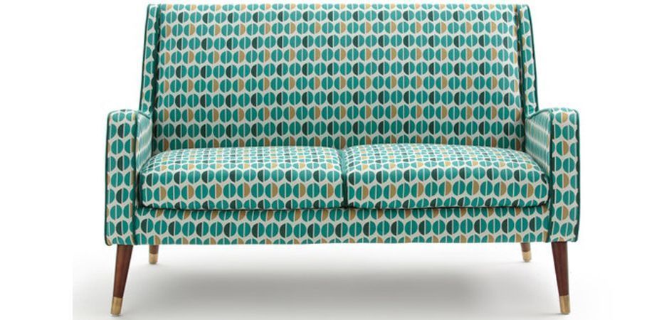 Диван Classic Furniture синий белый желтый Диван Classic Furniture синий белый желтый - Loft-Concept в Омске