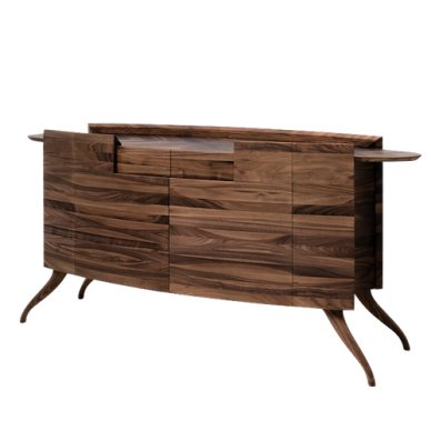 Буфет Sideboard Ceccotti Collezioni Черный в Омске | Loft Concept 