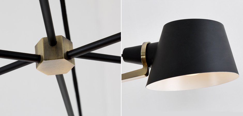 Люстра Brendan Ravenhill Long Pivot Chandelier Люстра Brendan Ravenhill Long Pivot Chandelier - Loft-Concept в Омске
