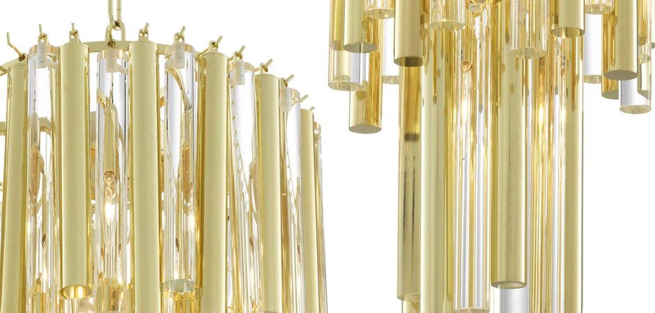 Люстра Eichholtz Chandelier Gigi S Gold Люстра Eichholtz Chandelier Gigi S Gold - Loft-Concept в Омске