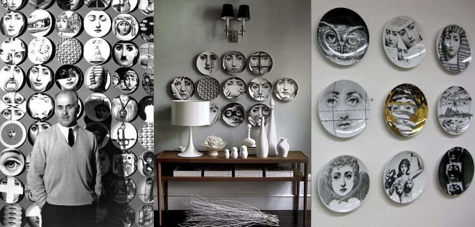 Декоративная тарелка Fornasetti 107 Декоративная тарелка Fornasetti 107 - Loft-Concept в Омске
