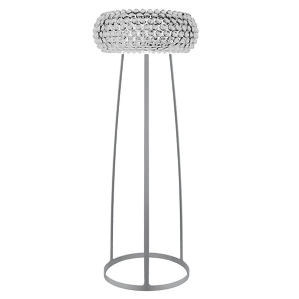 Торшер Foscarini Caboche Floor Lamp Белый Прозрачный в Омске | Loft Concept 