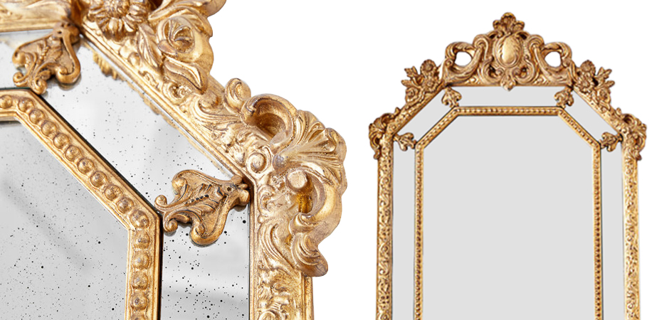 Зеркало Keppel Mirror Gold Зеркало Keppel Mirror Gold - Loft-Concept в Омске