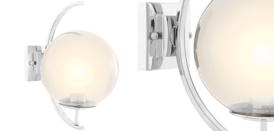 Бра Eichholtz Wall Lamp Cascade Nickel Бра Eichholtz Wall Lamp Cascade Nickel - Loft-Concept в Омске