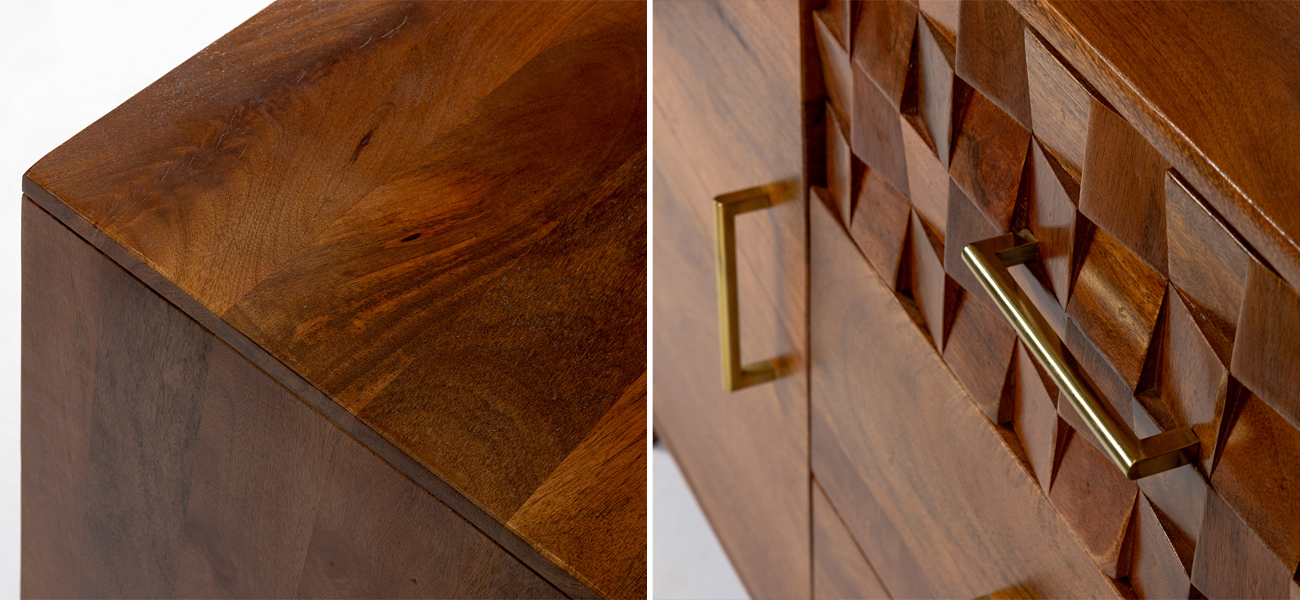 Тумба с выдвижными ящиками и распашной дверцей Yesenka - фото №1