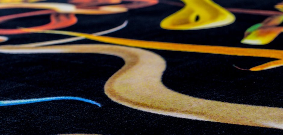 Ковер Seletti Rectangular Rug Snakes Ковер Seletti Rectangular Rug Snakes - Loft-Concept в Омске