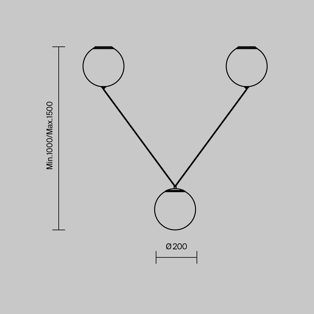 Подвесной светильник Twins 3000К 26Вт в Омске
