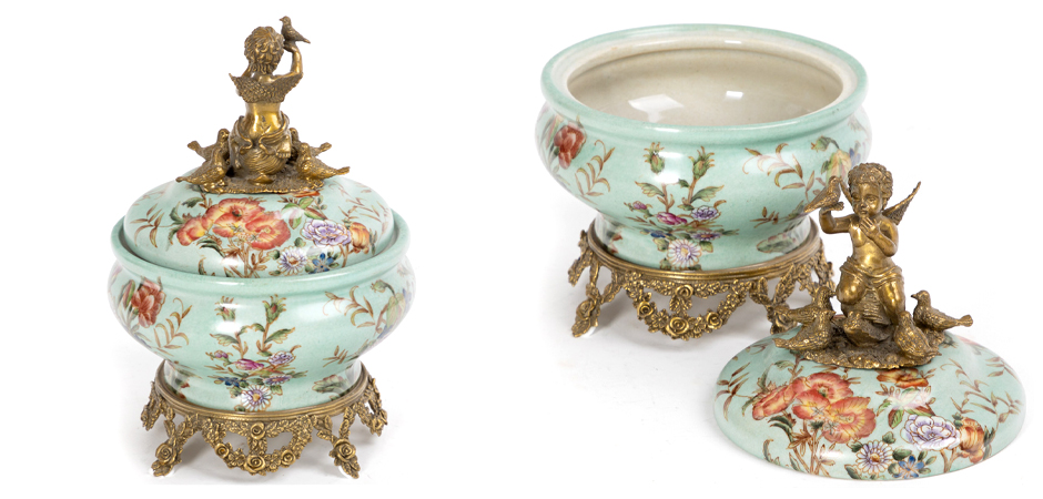 Фарфоровая шкатулка Turquoise Garden - Loft-Concept в Омске