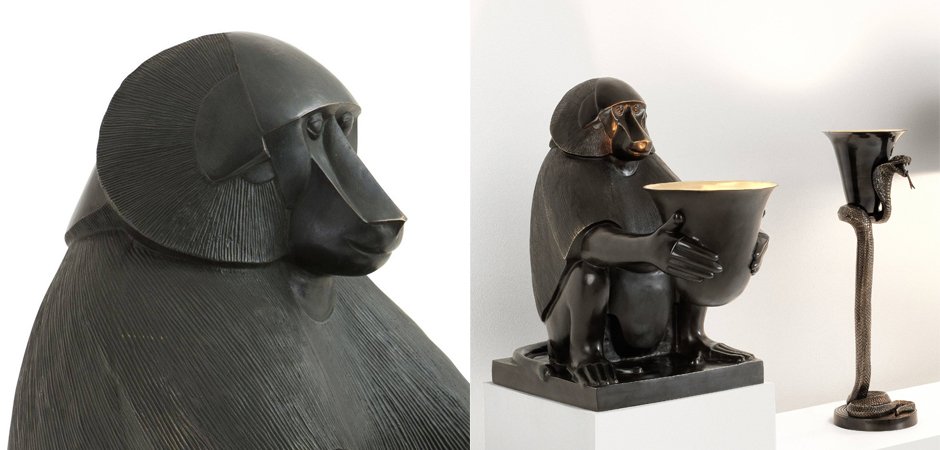 Настольная лампа Eichholtz Art Deco Monkey Настольная лампа Eichholtz Art Deco Monkey - Loft-Concept в Омске