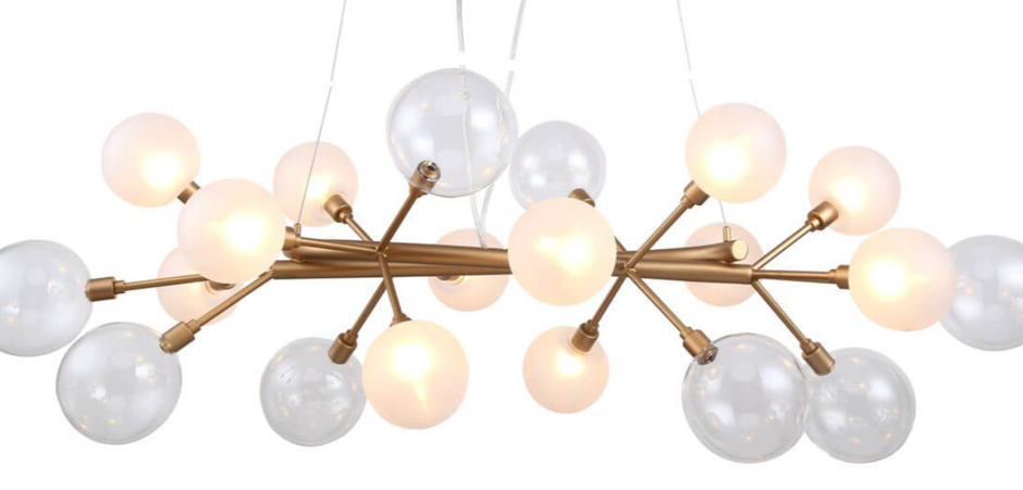 Люстра Berries Chandelier Rectangle White 100 Люстра Berries Chandelier Rectangle White 100 - Loft-Concept в Омске