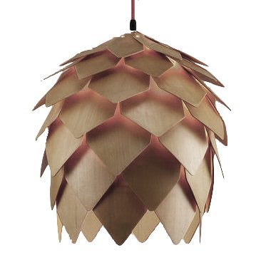 Подвесной светильник Crimea Pine Cone natural wood  в Омске | Loft Concept 