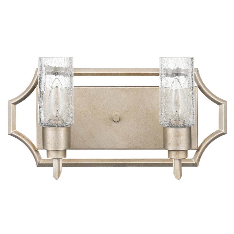 Бра Ogiers Sconce 2 lamps Золотой Шампань Прозрачный (Transparent) в Омске | Loft Concept 