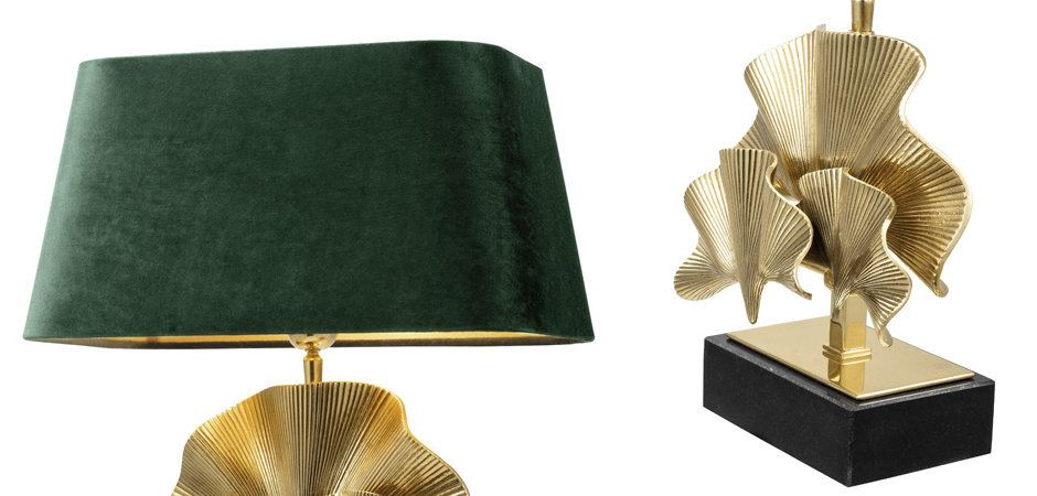 Настольная лампа Eichholtz Table Lamp Olivier green Настольная лампа Eichholtz Table Lamp Olivier green - Loft-Concept в Омске