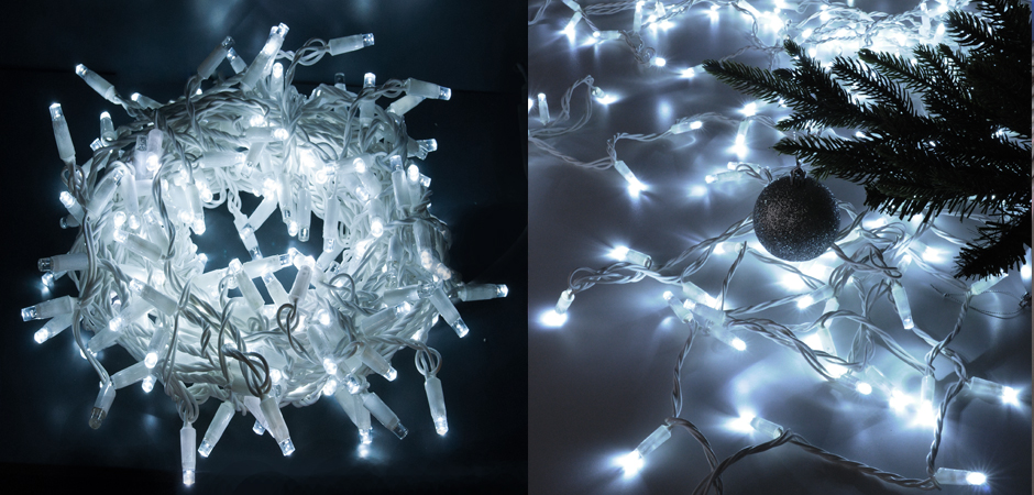 Гирлянда для улицы с Белым светом - Loft-Concept в Омске