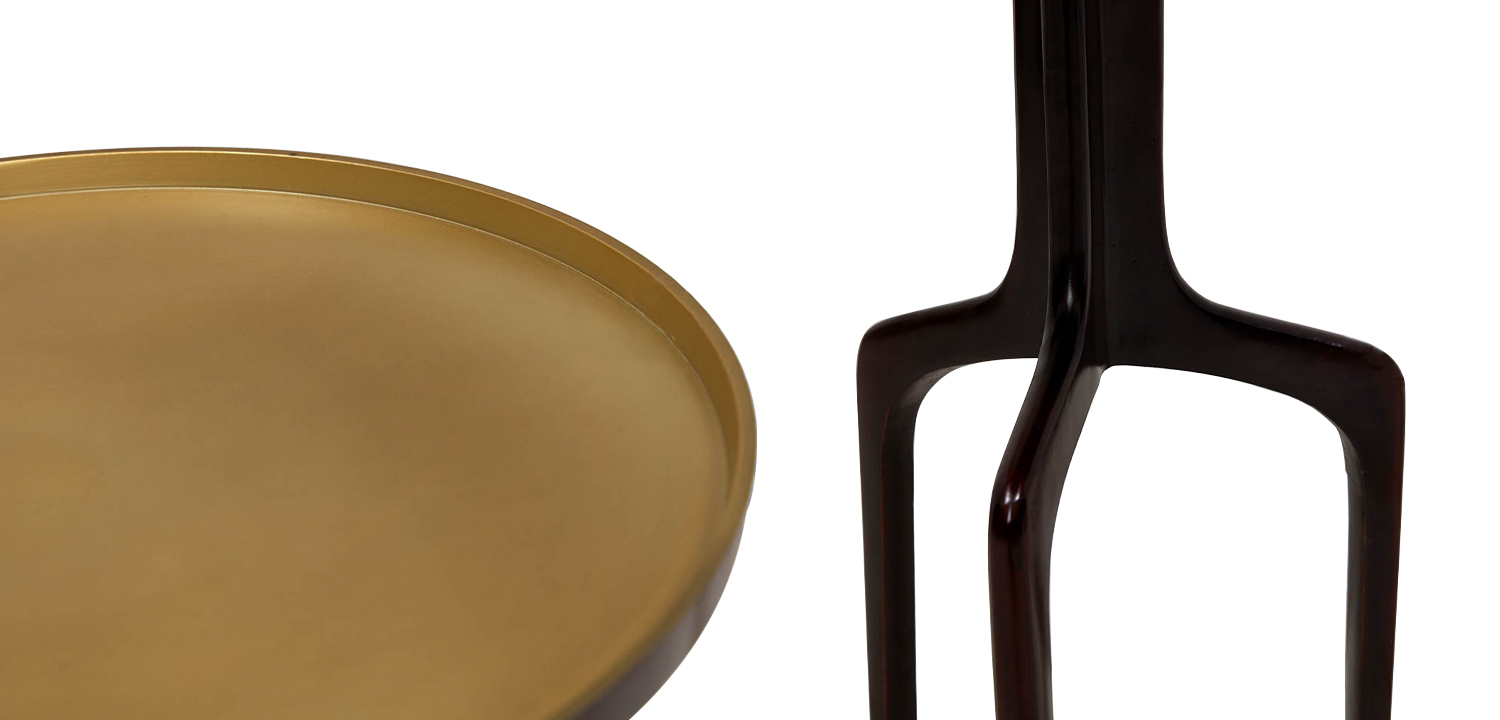 Приставной столик на трёх ножках Jose Tripod Coffee Table - фото