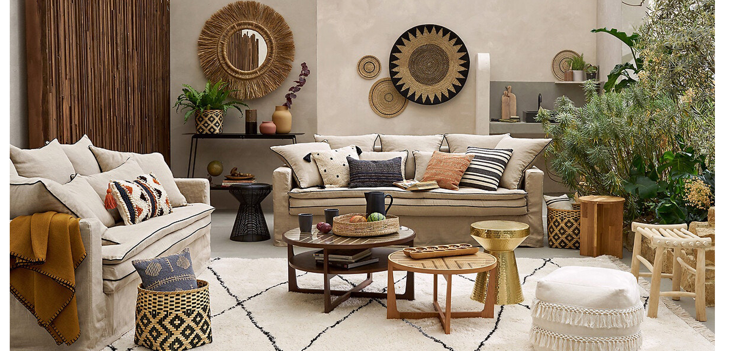 Зеркало Wicker Mirror - фото №1