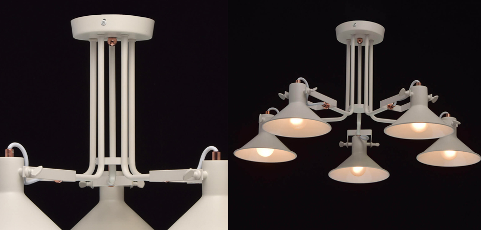 Потолочный светильник Rotating Light White Потолочный светильник Rotating Light White - Loft-Concept в Омске
