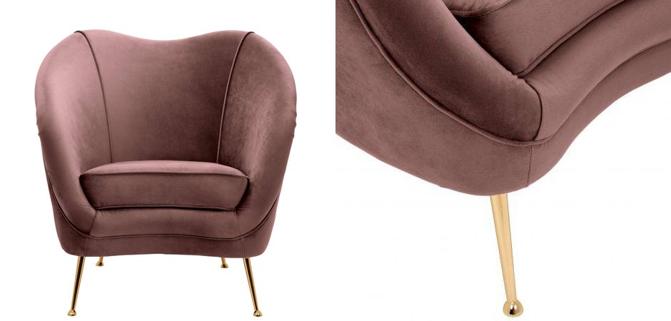 Кресло Eichholtz Chair Cambiano Rose Кресло Eichholtz Chair Cambiano Rose - Loft-Concept в Омске