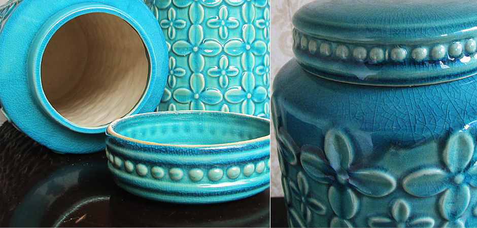 Чайнай ваза Бирюзовая - Loft-Concept в Омске