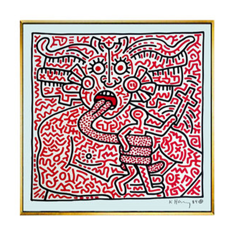 Постер Keith Haring 15 Мульти в Омске | Loft Concept 