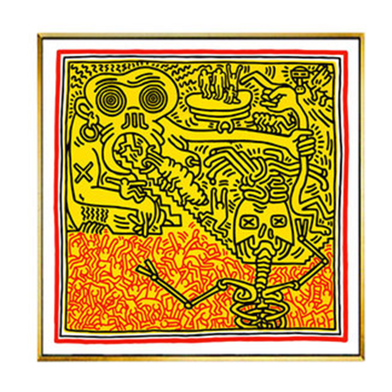 Постер Keith Haring 13 Мульти в Омске | Loft Concept 