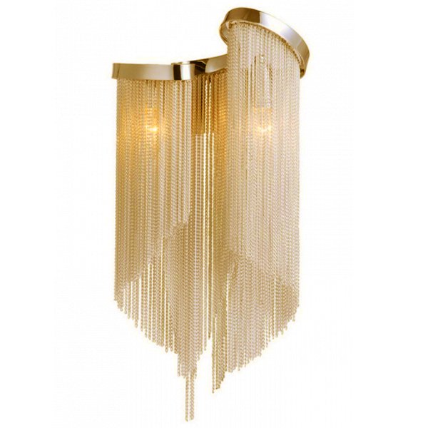 Бра Atlantis Chain Wall Lamp GOLD Золотой в Омске | Loft Concept 