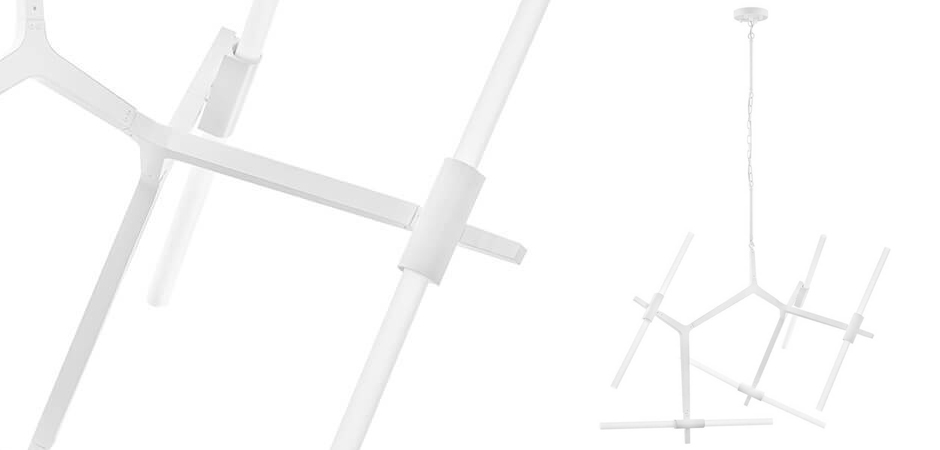 Люстра Агнес Chandelier White 10 Люстра Агнес Chandelier White 10 - Loft-Concept в Омске
