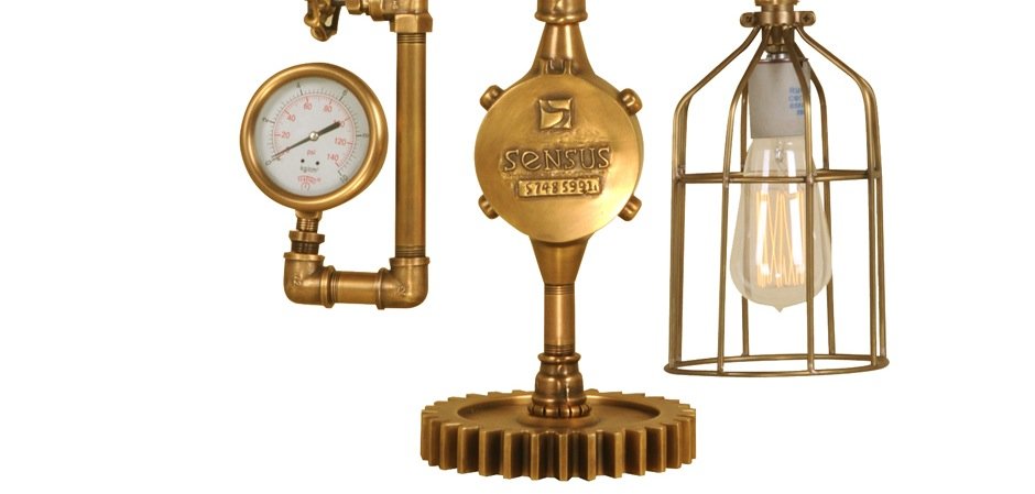 Настольная лампа Medium Brass Loft Настольная лампа Medium Brass Loft - Loft-Concept в Омске
