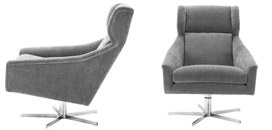 Кресло Eichholtz Swivel Chair Nara Кресло Eichholtz Swivel Chair Nara - Loft-Concept в Омске