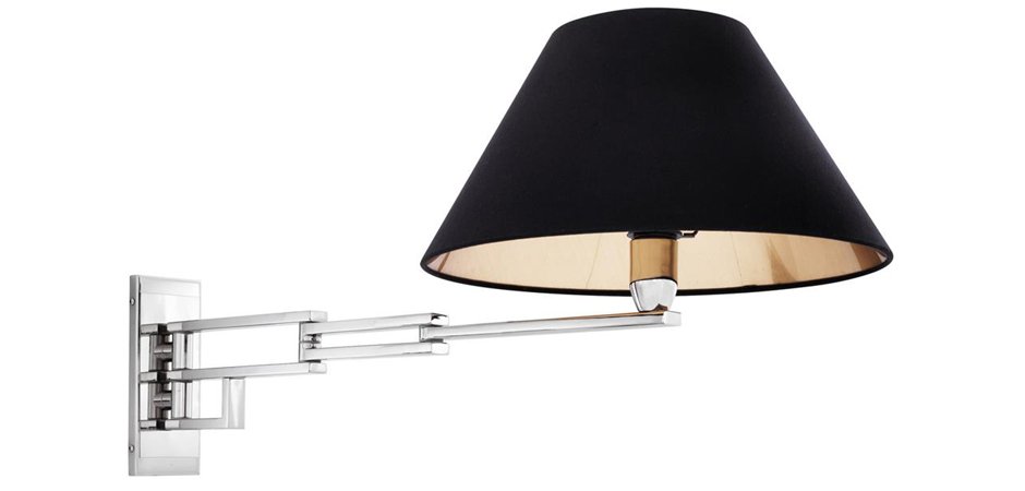 Бра Wall Lamp Lutetia Nickel - фото №1