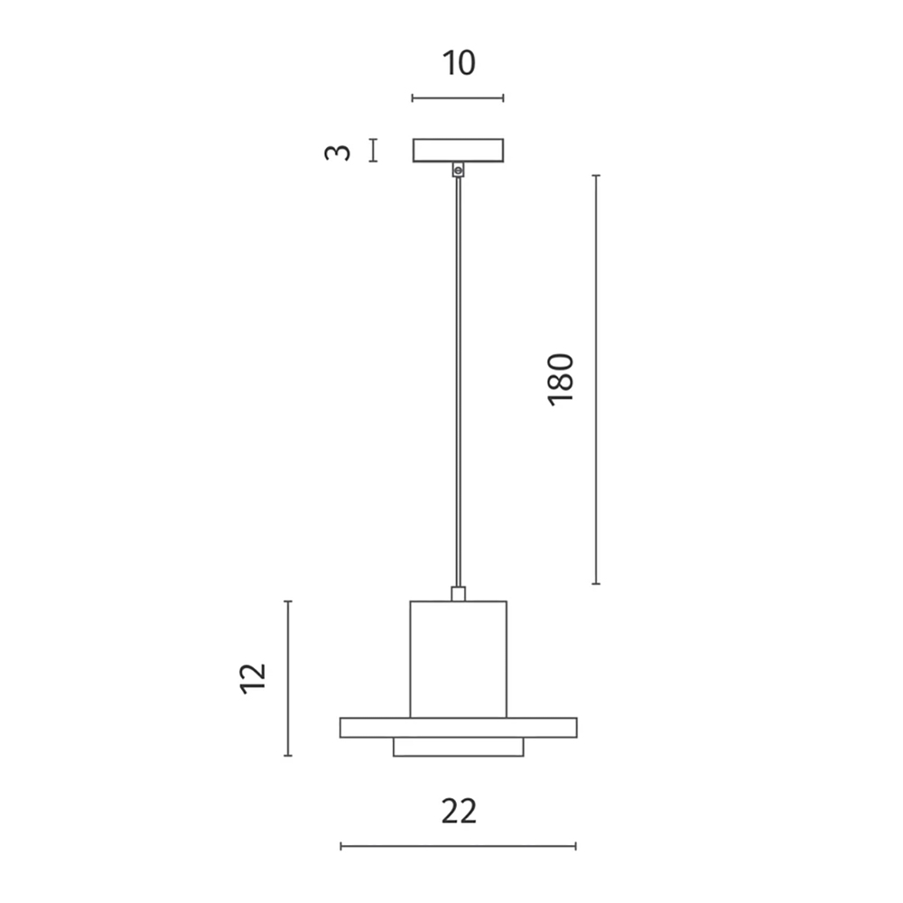 Подвесной светильник Douro Light белый мрамор в Омске