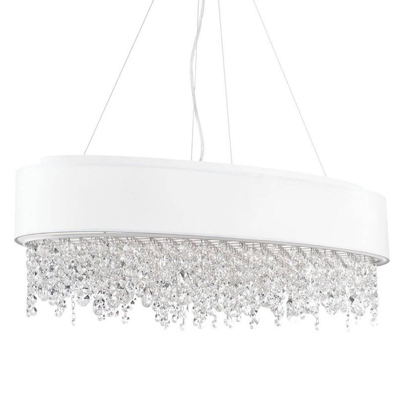 Люстра Maurin Diamond Rain Chandelier Белый в Омске | Loft Concept 