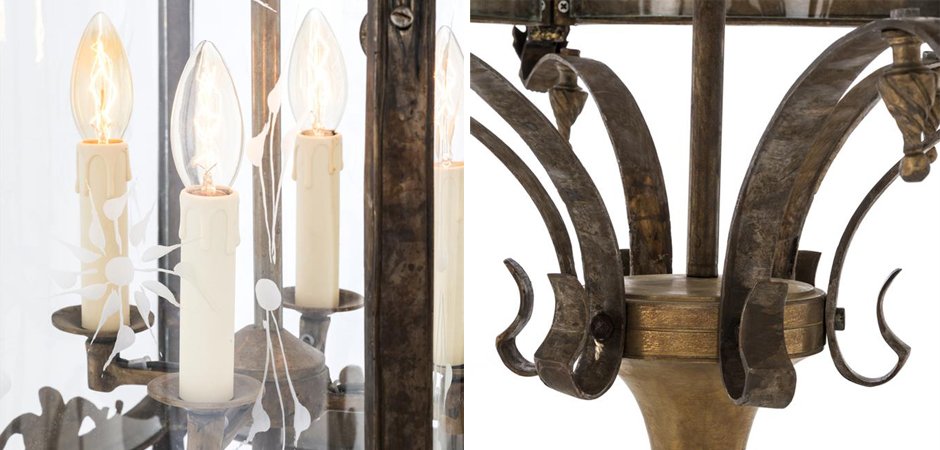 Люстра Eichholtz Lantern Place Des Vosges Люстра Eichholtz Lantern Place Des Vosges - Loft-Concept в Омске