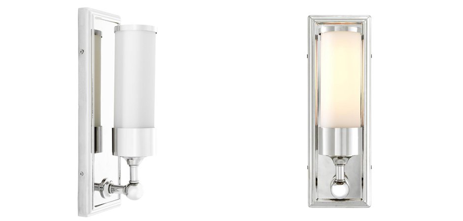 Бра Eichholtz Wall Lamp Valentine Nickel Бра Eichholtz Wall Lamp Valentine Nickel - Loft-Concept в Омске