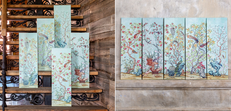 Постер Blue Chinoiserie 2 Постер Blue Chinoiserie 2 - Loft-Concept в Омске