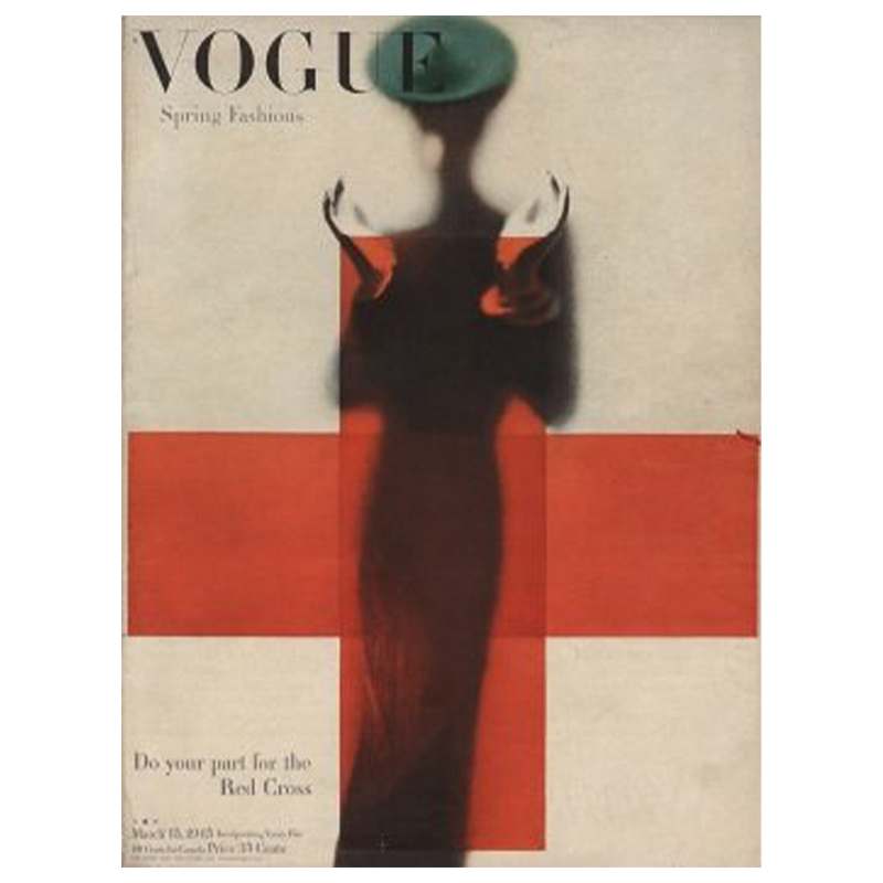 Постер Vogue Cover 1945 March  в Омске | Loft Concept 