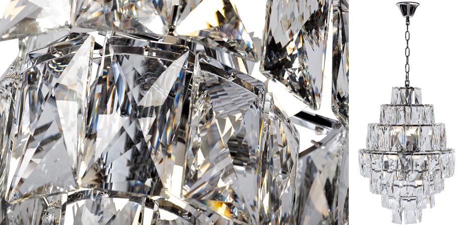 Люстра Tiers Crystal Light Chandelier 16 Люстра Tiers Crystal Light Chandelier 16 - Loft-Concept в Омске