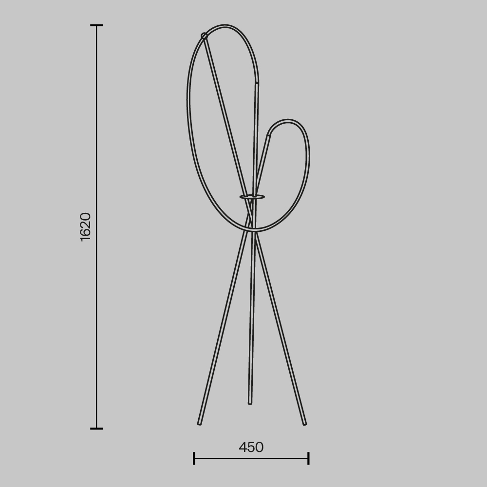 Напольный светильник Crochet 3000К 36Вт в Омске