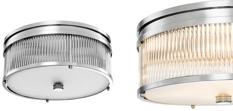 Потолочный светильник Ceiling Lamp Stamford Nickel - Loft-Concept в Омске