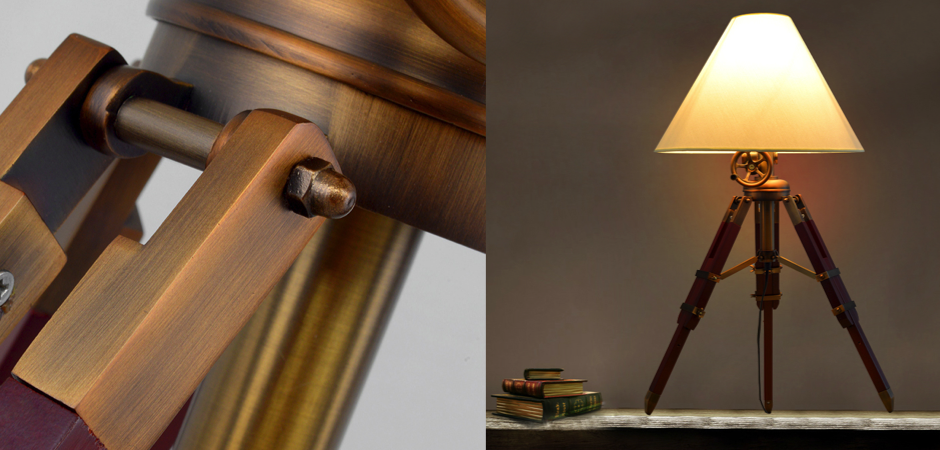 Настольная лампа Table Standing Lamp Red - Loft-Concept в Омске
