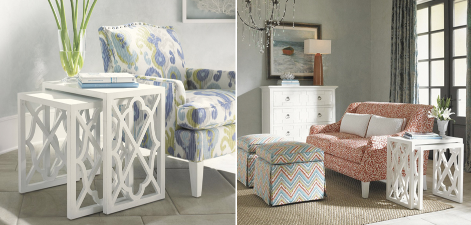 Комплект столиков Tommy Bahama Stovell Ferry Nesting Tables Комплект столиков Tommy Bahama Stovell Ferry Nesting Tables - Loft-Concept в Омске