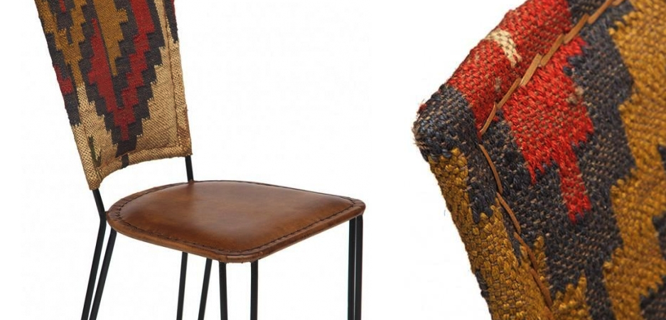Стул кожаный Kelim Pattern Стул кожаный Kelim Pattern - Loft-Concept в Омске