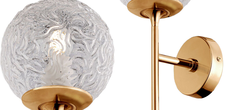Бра Soranzo Glass Balls Sconces Brass Бра Soranzo Glass Balls Sconces Brass - Loft-Concept в Омске