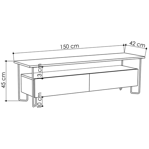 ТВ-тумба Lee Beige TV Stand в Омске