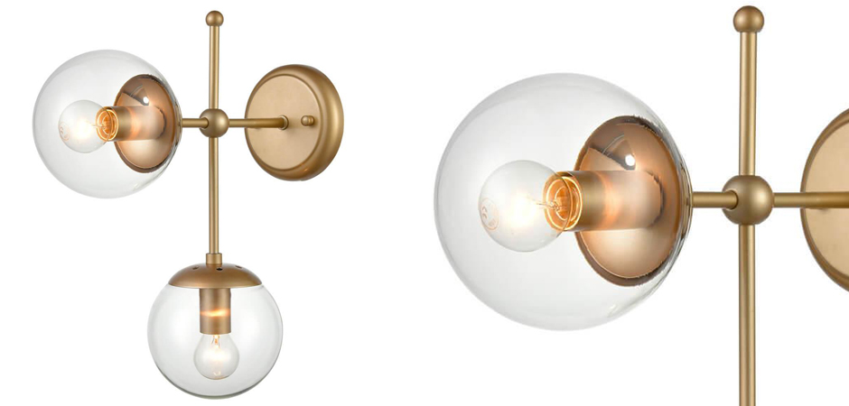 Бра Gold Balls Bra 2 Бра Gold Balls Bra 2 - Loft-Concept в Омске